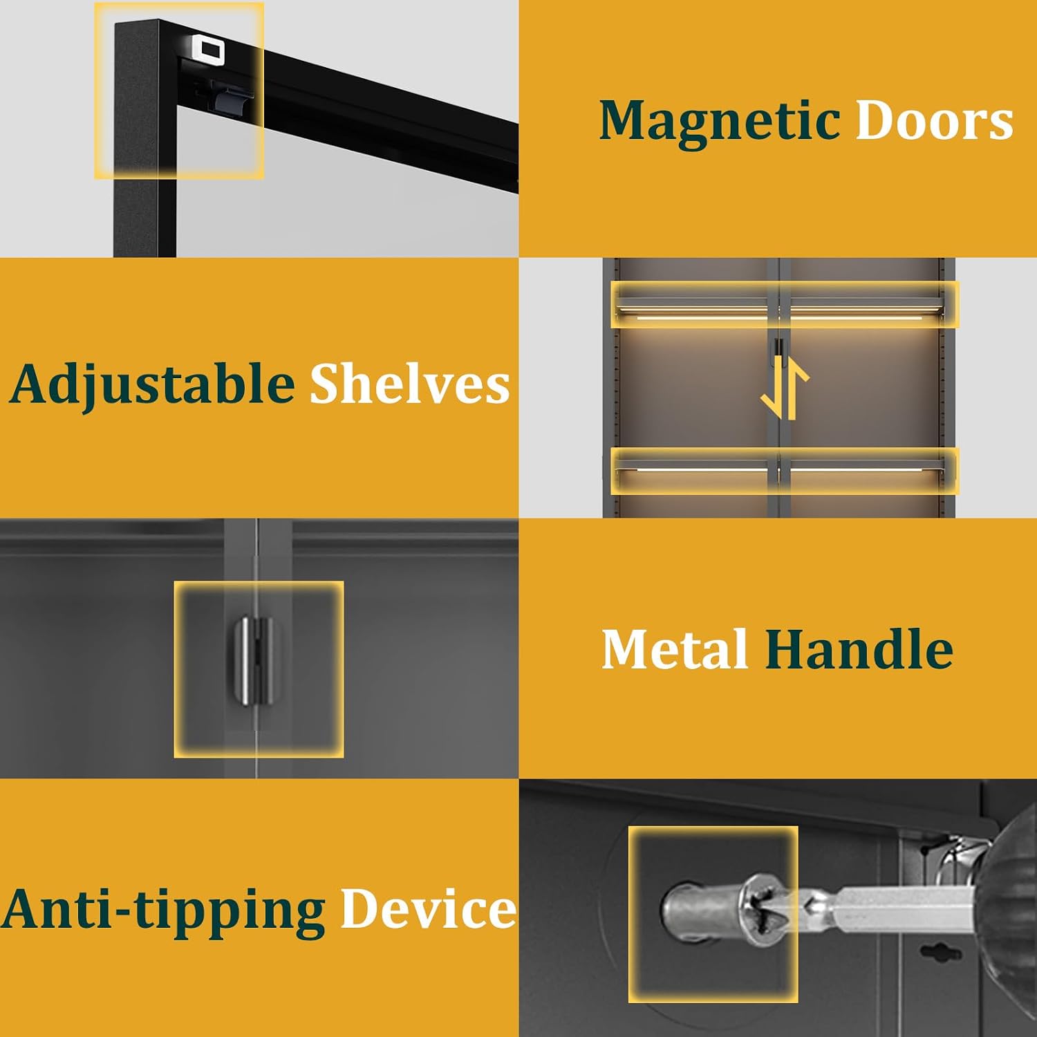 LED Glass Display Cabinet