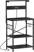 Kitchen Bakers Rack Black