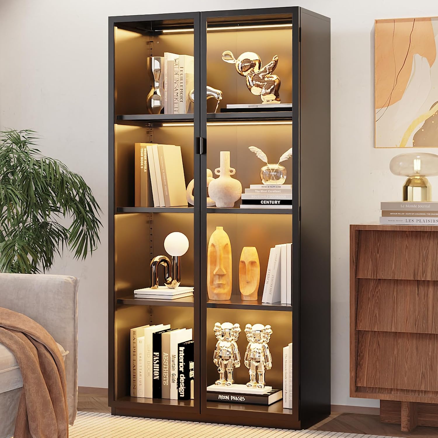 LED Glass Display Cabinet