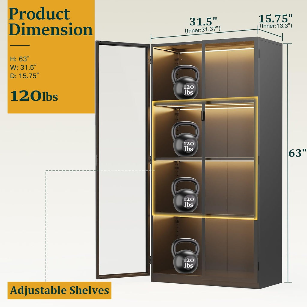 LED Glass Display Cabinet