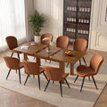 Extendable Farmhouse Dining Table Set